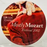 Lincoln Center Presents Mostly Mozart Festival 2002 - 2” Pinback Button