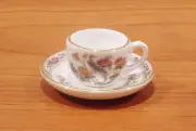 DISCONTINUED WEDGWOOD KUTANI CRANE MINI / MINIATURE TEA CUP & SAUCER SET NEW