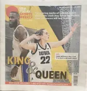 USA TODAY King Lebron James & Queen Caitlin Clark Sports Weekly March 6-12 ‘24