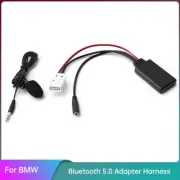 12Pins Car Stereo Audio Bluetooth Receiver 5.0 Adapter Harness Cable+MIC For BMW (for: BMW)