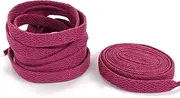 [BOROLA] 2 Pairs 45" Flat Coloured Athletic Shoe Laces for Sports Shoes Boots Sneakers Skates Fits All Adult and Kids