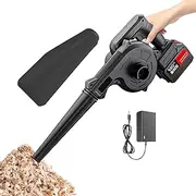 Compact Lawn Blowers for Yard Cleanup, Portable Cordless Air Blower with 2 Speed Settings, Small Yard Blower for Lawn Care, Efficient Blowers for Outdoor Cleaning Blower Accessories
