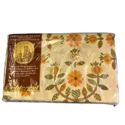 Vintage NOS Fieldcrest Double Fitted Sheet Patience Rose American Treasures