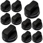 PA010034 Range Burner Knob Compatible AP5315062, 810722, VKNPA010034 10-Pack