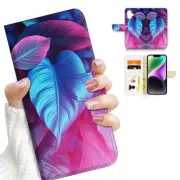 ( For iPhone 16 ) Wallet Flip Case Cover AH26915 Leaf