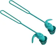 Swimming Ear Plugs - Noise Reduction Waterproof Swimming Earplugs - Swim Accessories, Sleep Earplugs Water Ear Plugs with Lanyard Reusable for Adults Kids