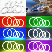 for Fiat Croma headlight 08-11 Bluetooth Flash DRL LED lamp cotton RGB halo ring