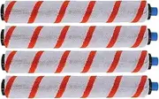 Mopping Main Brush，Compatible for ZACO,Compatible for ILIFE， W450 Mopping Robot Vacuum Cleaner Replacement Home Vacuum Accessories(4 pcs)