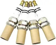 4pcs 06H905611 FR6KPP332S Iridium Spark Plug Compatible With A4 A5 TT VW CC Jetta Tiguan 1.8T 2.0T