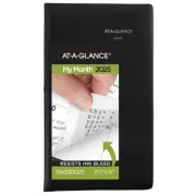 2025 AT-A-GLANCE DayMinder Monthly Planner, Black, January 25 To December 25