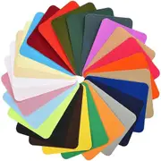 26 Pieces (9.5x 12.5cm) Iron-on Patches, Square Iron-on Patch Fabric Kit Repair Patches Iron-on Patches for Clothing Down Jacket Jacket Repair Holes