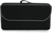 Car Boot Organiser Car Trunk Storage Box Organizer Foldable Stowing Tidying Container Bag Fit For Mercedes Benz AMG A C E S Class W201 W210(Black)