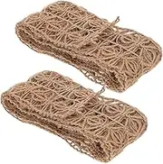 HOMSFOU Decorative DIY Rope Craft Material for Scrapbooking Vintage Manual Weaving for Wrapping and Card Making Natural Color Safe and Durable