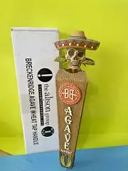 Breckenridge Skull BEER Tap Handle Agave Mexican Skull COLORADO Brewery NEW NIB