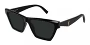 Saint Laurent SL M103 005 Men's Sunglasses Black Size 58
