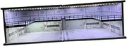 TENOL 1/64 Model Car Display Case, Alloy Car Garage, Diecast Car Showcase, with Light for Alloy Car Collectors, Style C
