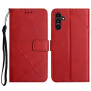 For Samsung Galaxy A16 5G Leather Case Line Pattern Wallet Phone Cover