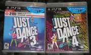 PS3 PS Move Game Lot - Just Dance 3 (New) Just Dance 4 (New) PS Move required