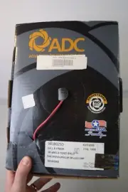 ADC 981802SD 18/2C Solid Shielded Plenum Fire Alarm Cable Red 1000ft