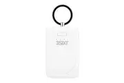 3sixT JetPak 1000mAh Power Bank 3S-1187 Keyring Charger For Apple Watch White