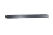 NNEDSZ LDR 1U 19' Blanking Panel - Rack Mountable 19' - Black Metal Construction