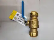 **AUTHENTIC SHARKBITE** 22223LFZ (1") BRASS PUSH BALL VALVE
