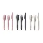 For The Earth Wheat Straw Travel Cutlery Set (Assorted)