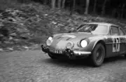 Jean Pierre Nicolas Claude Roure Alpine A110 1968 Rally Car Old Photo 7