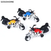 在飛比找蝦皮購物優惠-Gogo 嬰兒摩托車迴力模型玩具車男孩兒童摩托車模型玩具