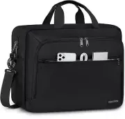 KROSER Waterproof Laptop Bag for Women 17 Inch Expandable Laptop Briefcase Bag