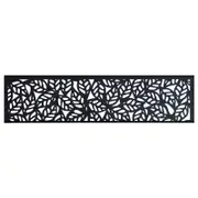 Matrix 2410 x 600mm Charcoal Tropical Fence Extension