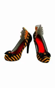 BUMBLE BEE ADULT SHOES HALLOWEEN COSTUME ACCESSORY