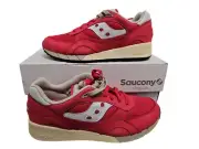 Saucony Shadow 6000 Premium Low Red Mens 9.5/Women 10 NWB. A0125