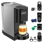 19Bar Pressure Single Serve Coffee Maker, Multifunctional 5in1 Coffee Machine...