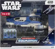Star Wars™ Micro Galaxy Squadron Rebel U-Wing Starfighter - 12-Inch Vehicle with Foldout Wings and Four 1-Inch Micro Figure Accessories