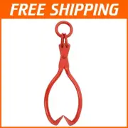 Heavy-Duty 32-Inch Log Tongs with Sharp Teeth for Forestry and Timber Handling