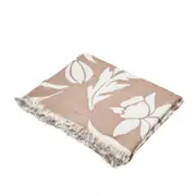 J.Elliot Home Jasmine Couch Throw Blanket 130x160cm Nude Modern Home Decor