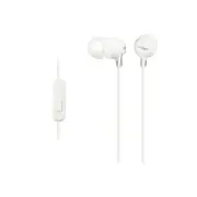 Sony MDR-EX15AP W Wired In-Ear Earphones Xperia Compatible 3.5mm Stereo Mini ...