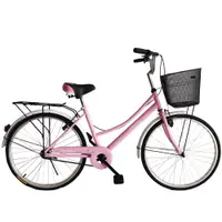 在飛比找蝦皮商城優惠-【H&D】24吋單速淑女車 DIY版| 代步腳踏車 附菜藍貨