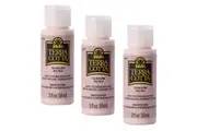 3x Plaid FolkArt Terra Cotta 59ml Acrylic Art Paint Mesa Pink Textured Finish