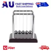 Newtons Cradle Balance Balls Stress Reliever Physics Science Pendulum Desk Toys