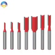 Wood Slot Engraving Sharpening Rod Double Flute Straight Router Bit Router Bits