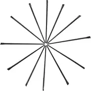 CANIGHT Professional Makeup Brush Set 12 Pieces Angled Eyeliner Eyeshadow Brow Brushes Soft Travel-friendly