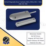OC-60 NC NO Alarm Security Rolling Gate Garage Door Contact Magnetic Reed Switch