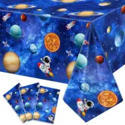 3 Pack Space Tablecloth Outer Space Themed Birthday Party Supplies Decorations F
