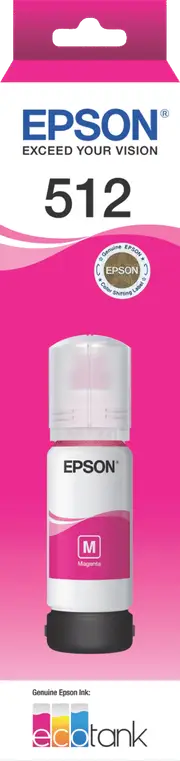 Epson T512 Magenta EcoTank Ink Bottle