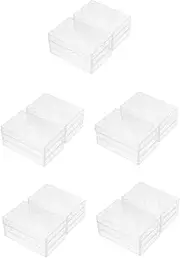 30 Pcs Retro Cassette Rack Compact Cassettes Holder Storage Case for Car Music Display