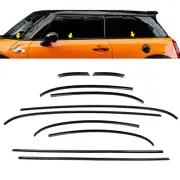 For Mini F56 Dechrome Trim Window Moulding Window Frame Black Gloss (for: Mini)