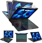 Backlit Touchpad 360° Rotate Keyboard Case For iPad 10.9" Air 5th 4th Generation