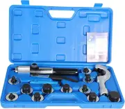 Hydraulic Tube Expander Tool HVAC Swaging Kit with Tube Cutter and 11 Tube Expan